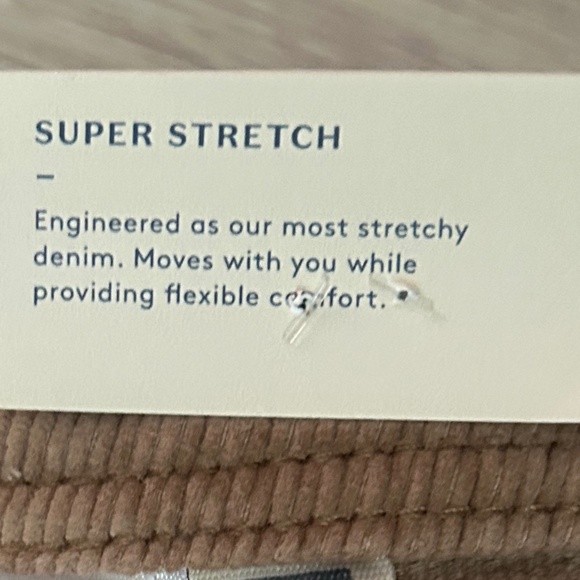 Universal Thread Women's High Rise Corduroy Sailor Wide Leg Jeans Brown 16 - Picture 6 of 9